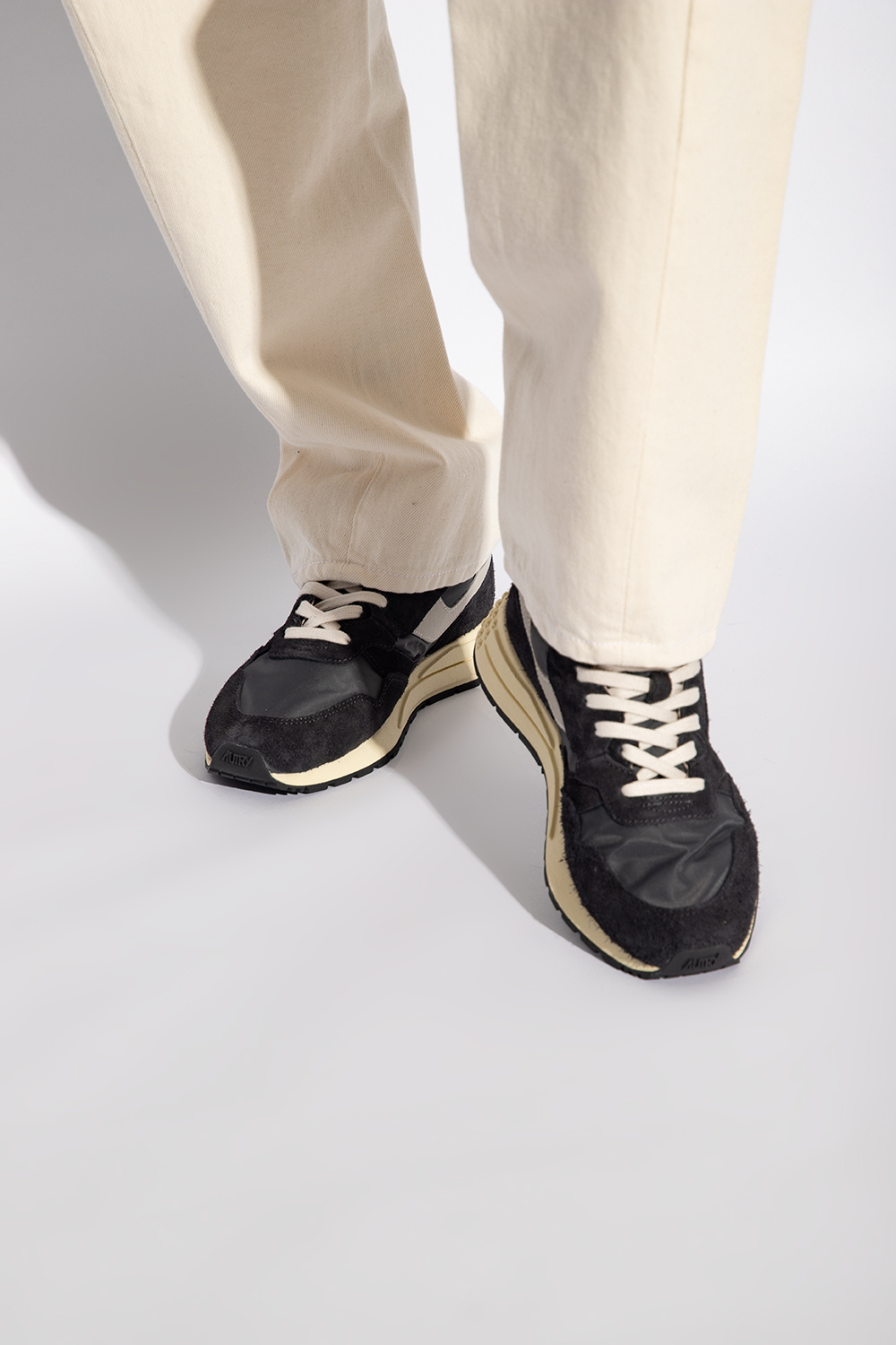 AUTRY THE REELWIND ホワイト/ブラック スニーカー　37 AUTRY THE REELWIND ホワイト/ブラック スニーカー 37